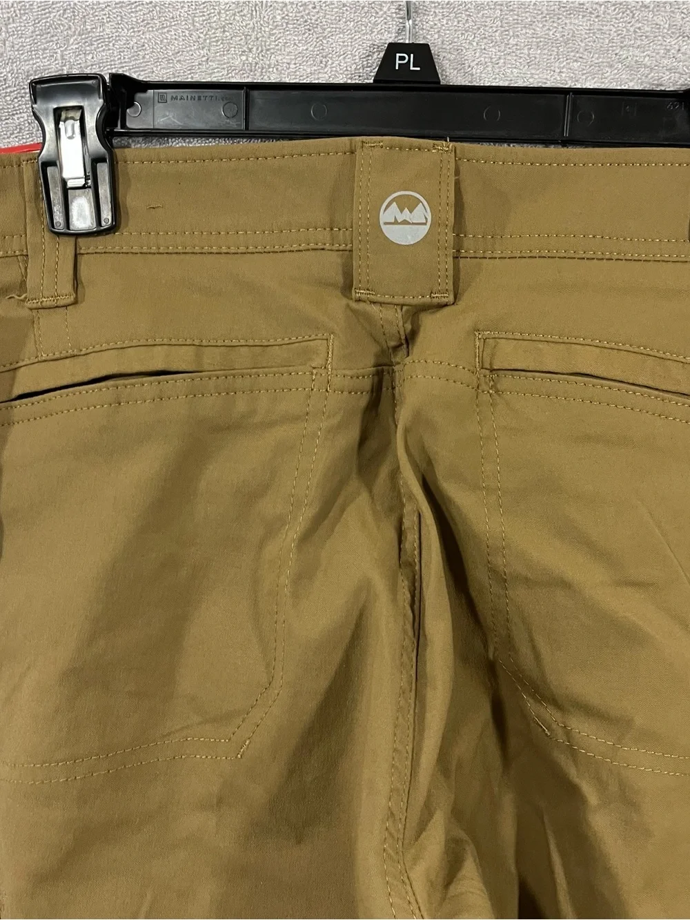 Wrangler All Terrain Cargo Mens 29x30 Brown Straight Fit Utility Pants